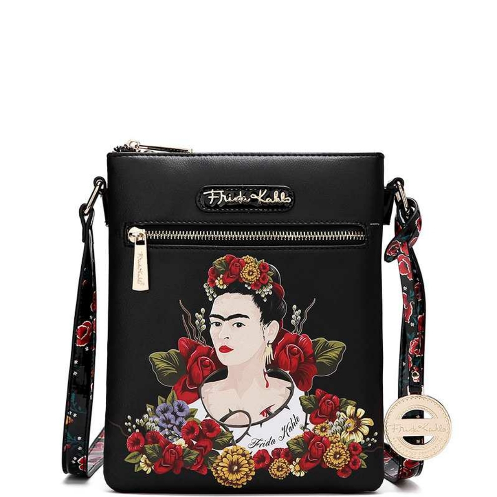 Frida Kahlo Flower Crossbody